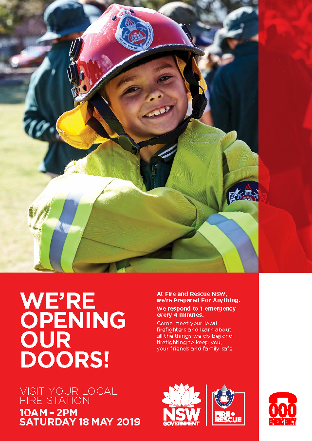 Inverell Fire Station Open Day - 18 May 2019 - 10am