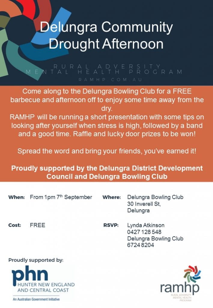 Delungra Community Drought Afternoon - 7 September 2019, 1pm