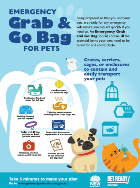 Grab & Go Bag for Pets