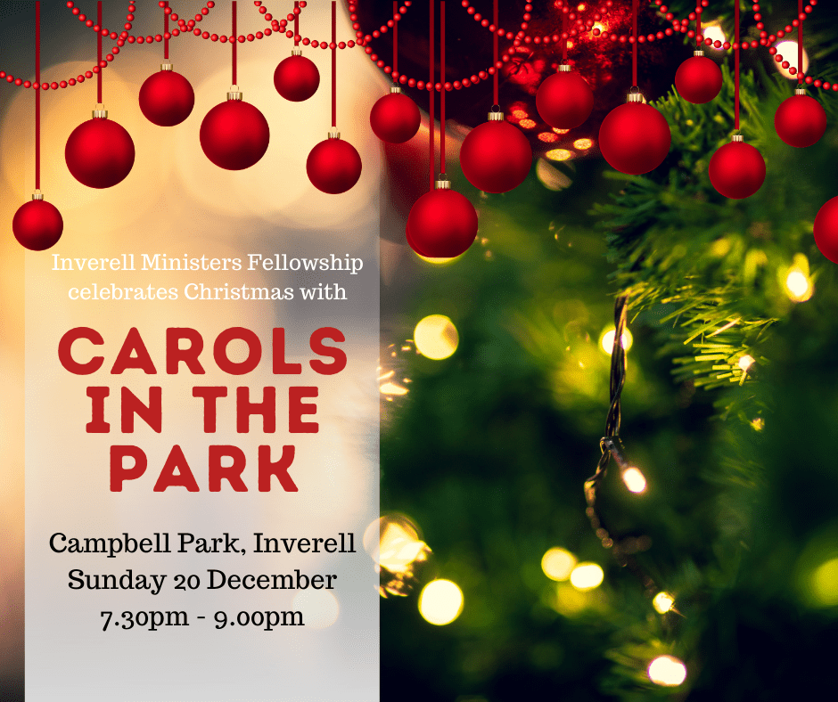 Carols in the Park - Sunday 20 December 2020 - 7.30pm