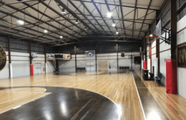 New lights in place at the Inverell Basketball Stadium