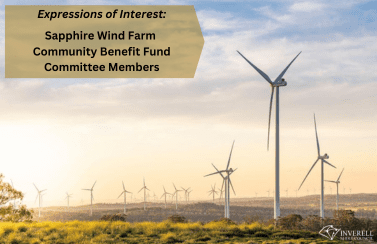 Sapphire Wind Farm Community Benefit Fund Committee Members