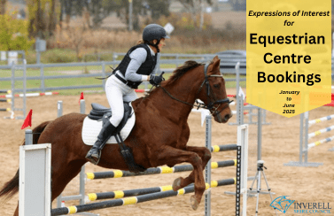 Expressions of Interest - Equestrian Centre Bookings - January to June 2025